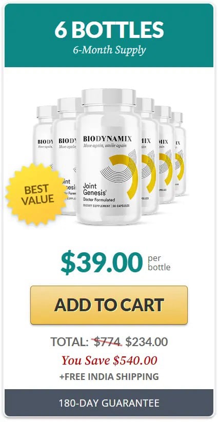 Joint Genesis 6 bottle